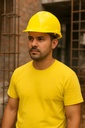 Casco Amarillo Tipo 1 Ref. In-1406R-Am Insafe